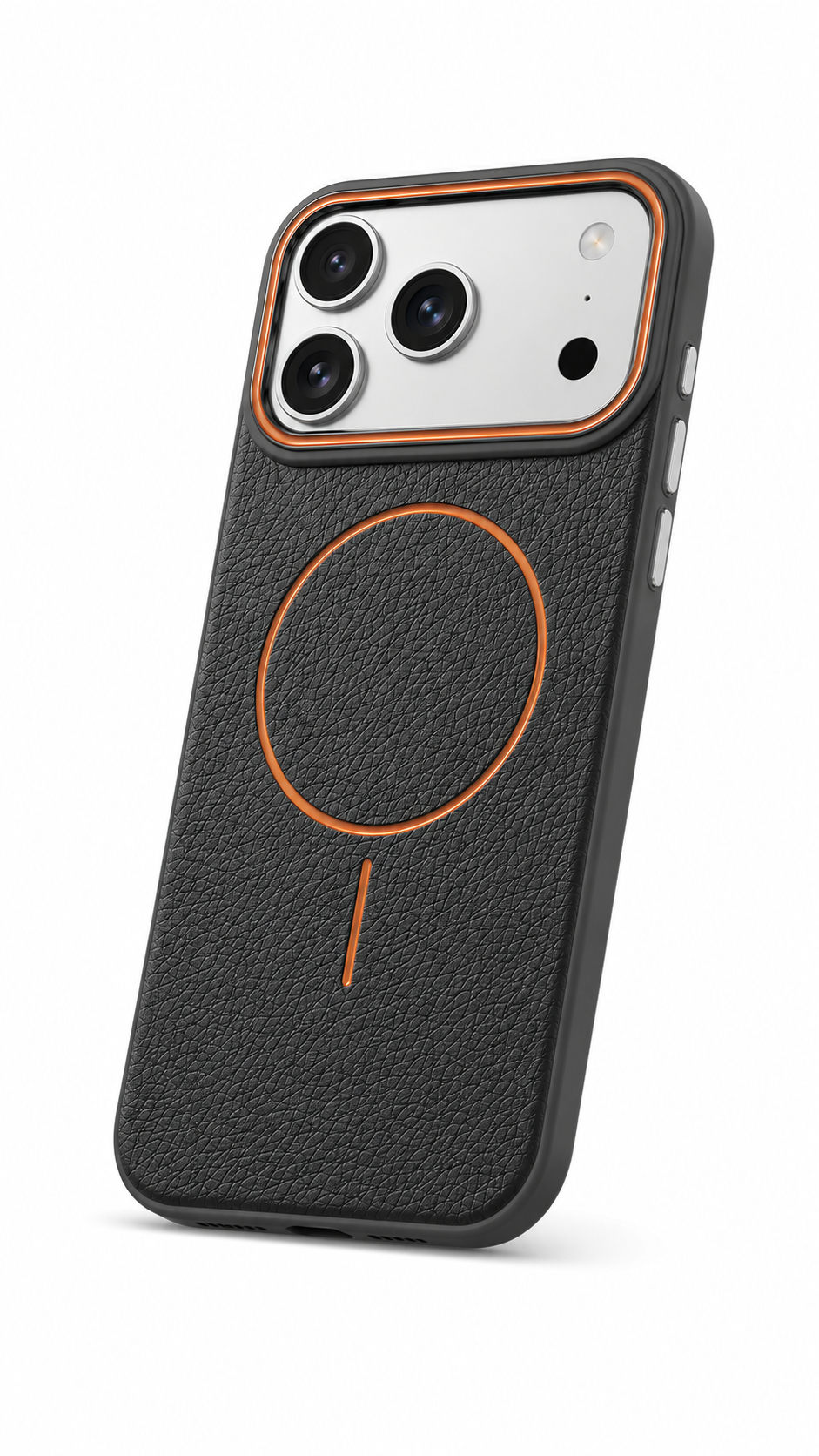Premium Leather MagSafe Case for iPhone 17 pro