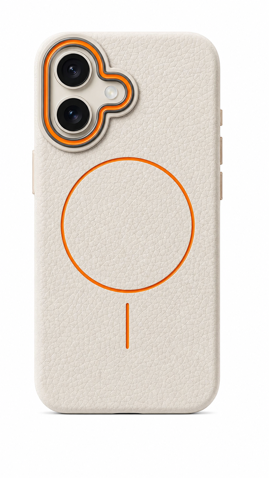 Premium Leather MagSafe Case for iPhone 16