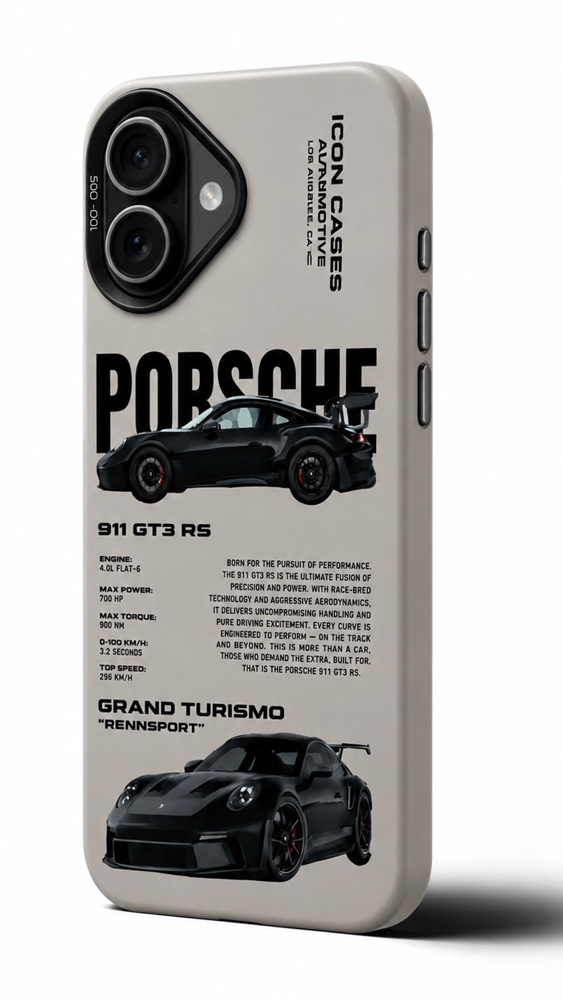 Porsche 911 GT3 RS Performance Edition Case for iPhone 16