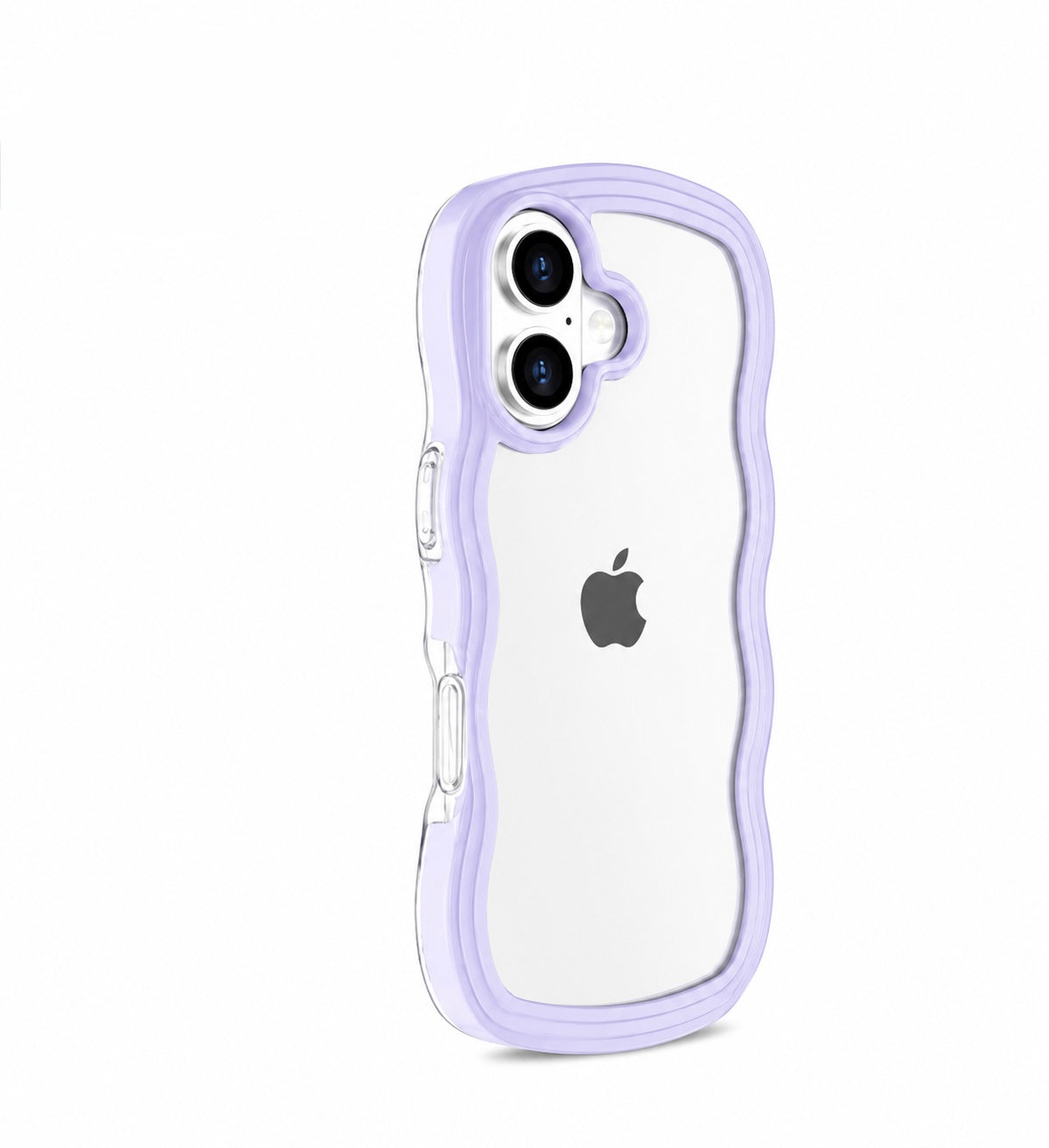 Lavender Wave Clear Case for iPhone 17