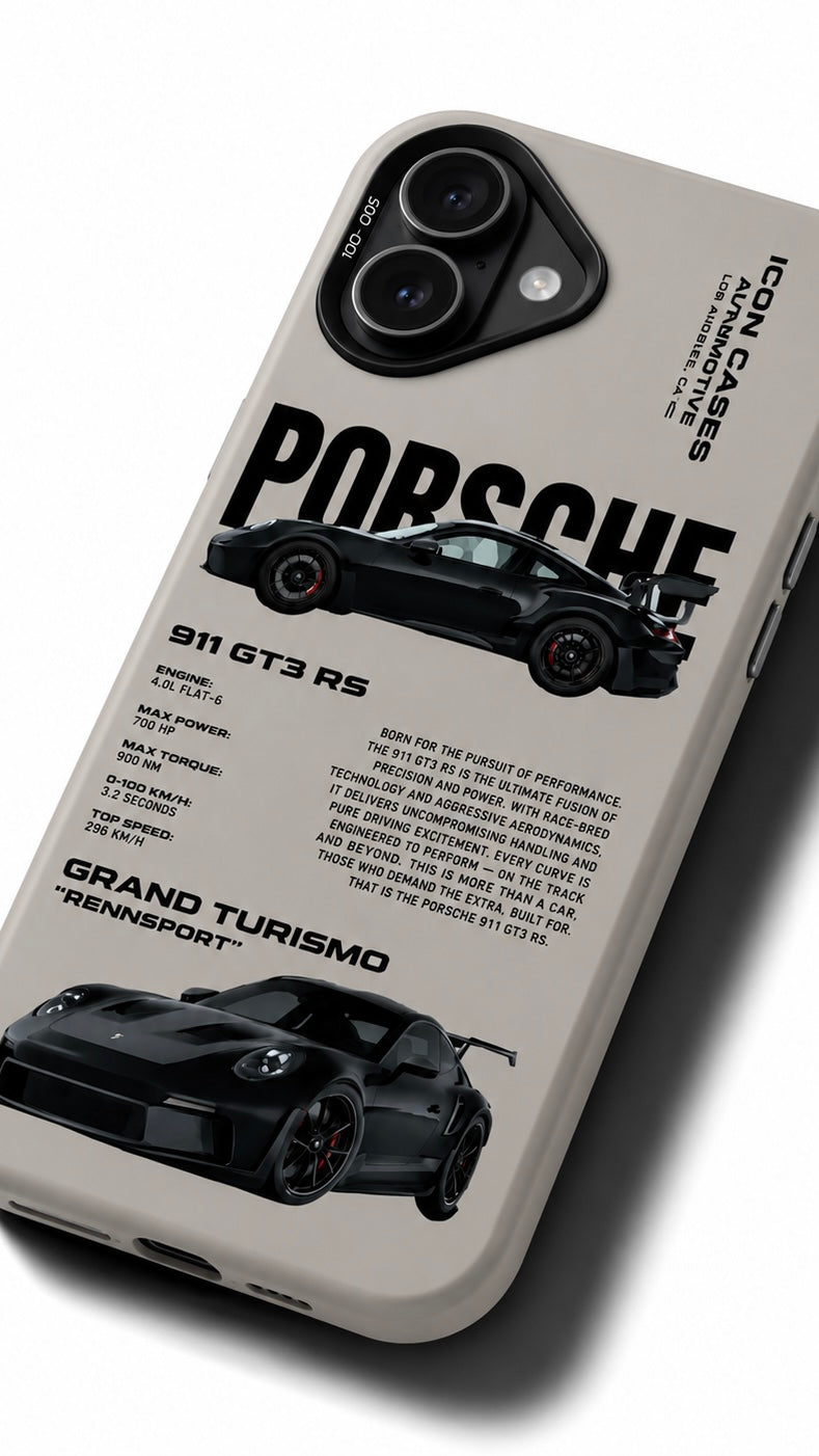 Porsche 911 GT3 RS Performance Edition Case for iPhone 16