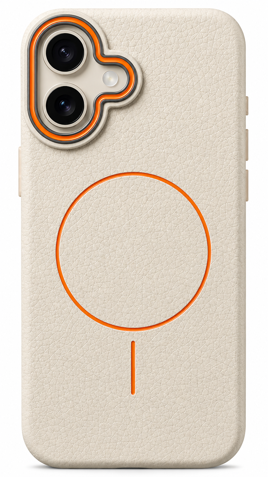 Premium Leather MagSafe Case for iPhone 17