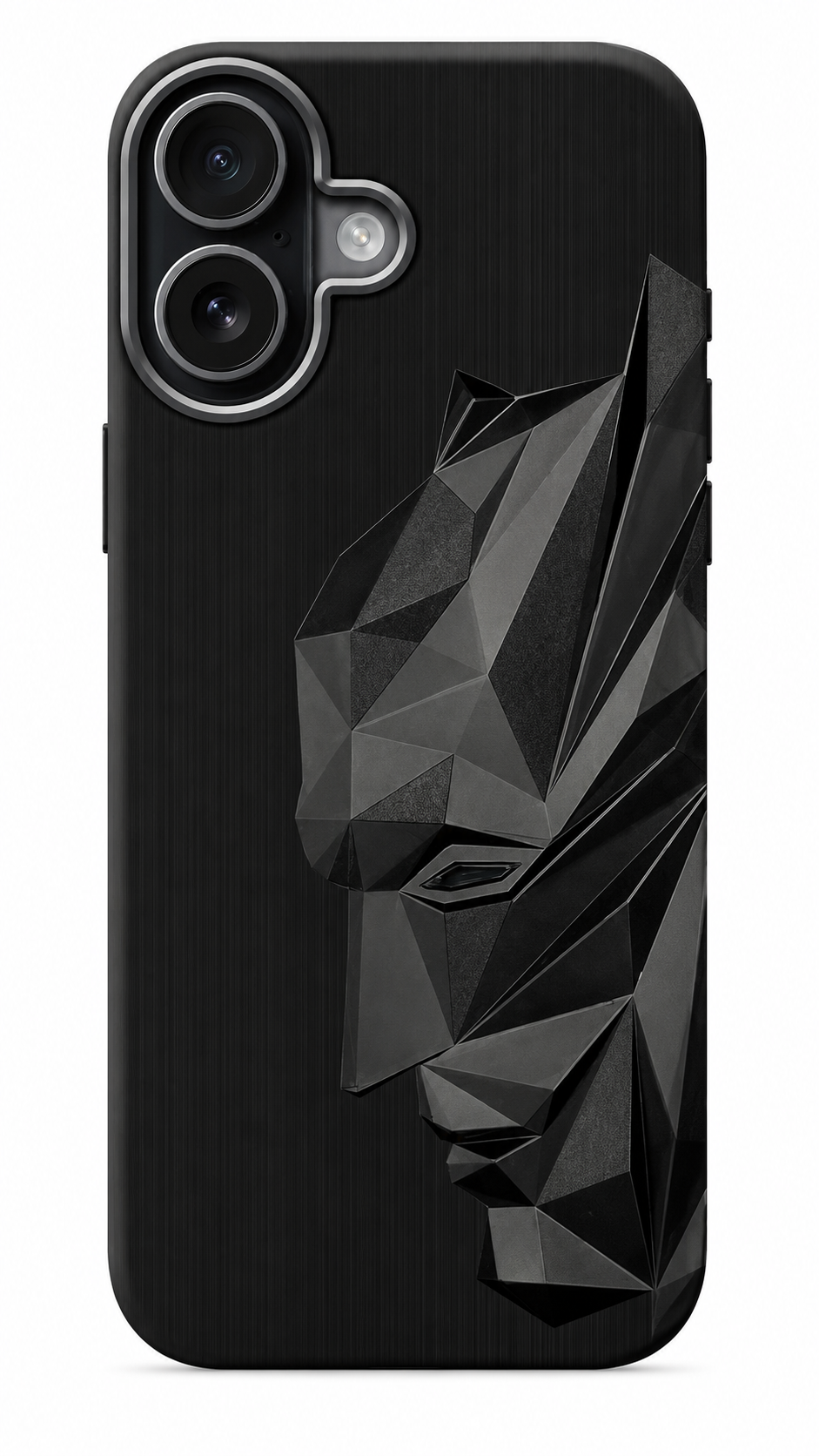Geometric Panther Case for iPhone 17