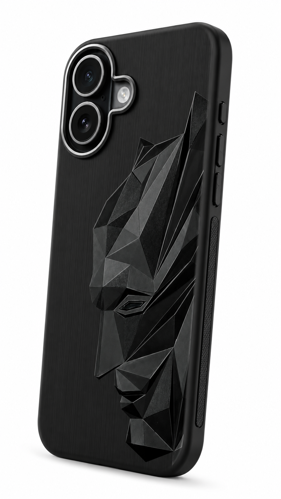 Geometric Panther Case for iPhone 17