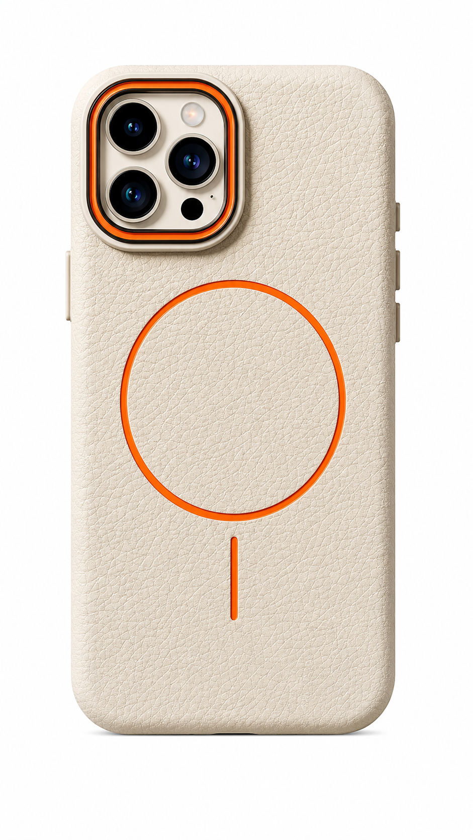 Premium Leather MagSafe Case for iPhone 16 pro