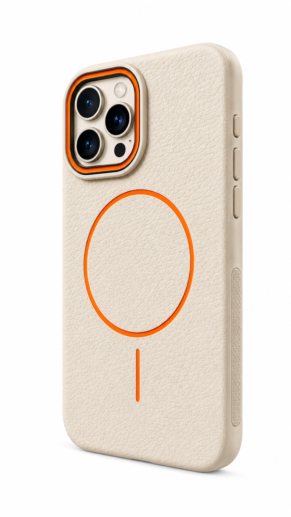 Premium Leather MagSafe Case for iPhone 16 pro