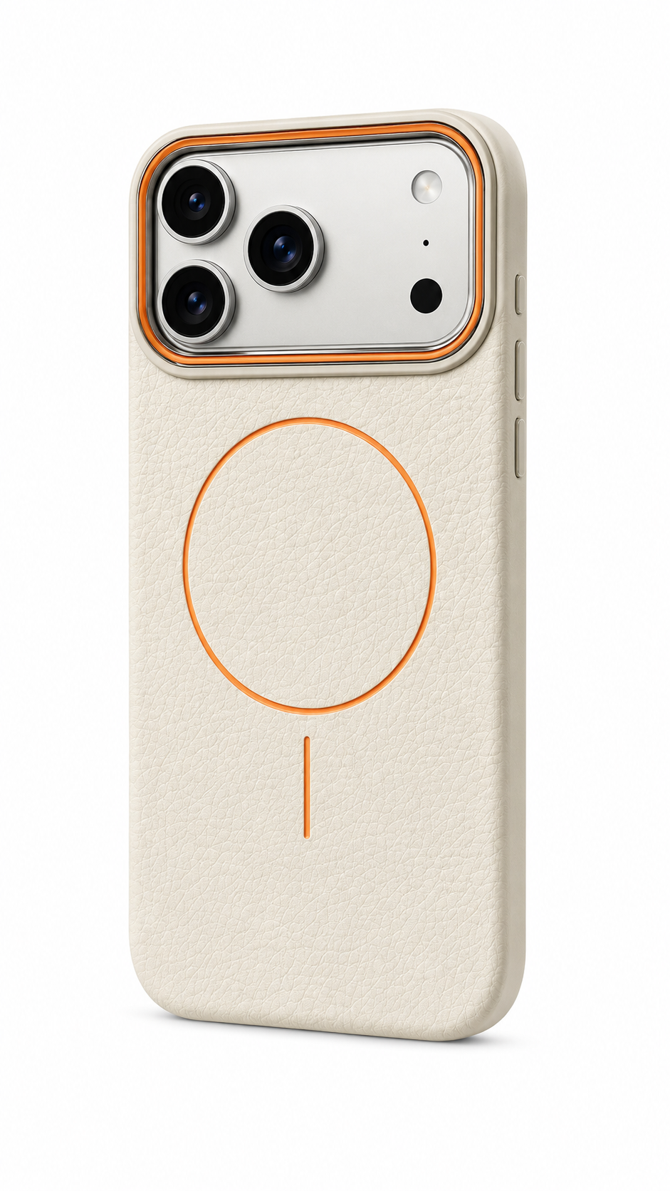 Premium Leather MagSafe Case for iPhone 17 pro