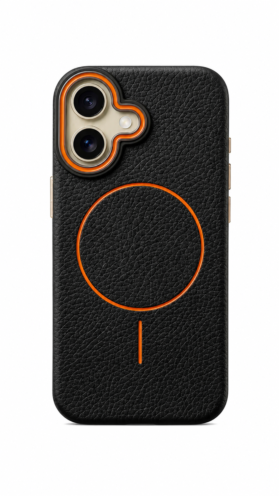 Premium Leather MagSafe Case for iPhone 17