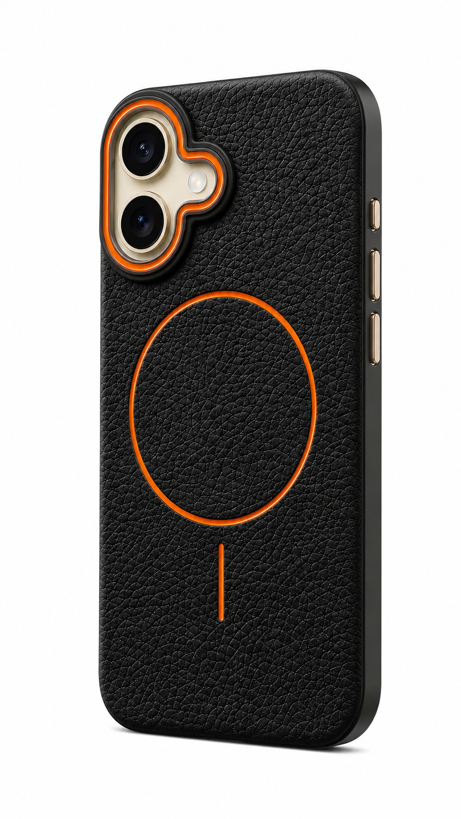 Premium Leather MagSafe Case for iPhone 17