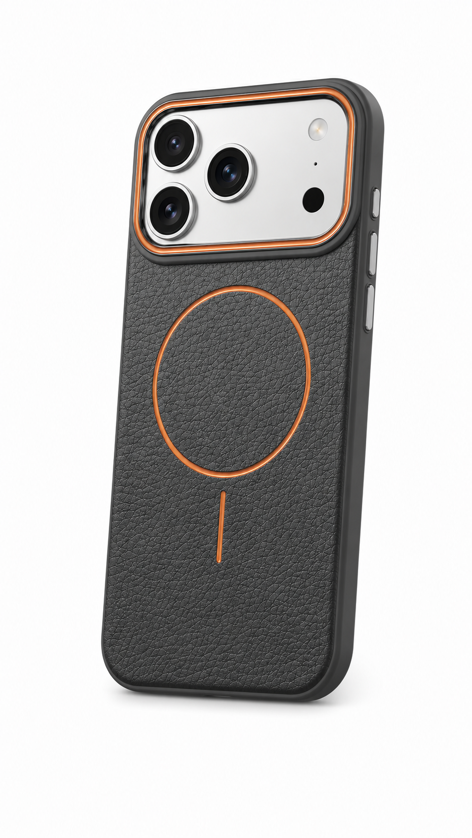 Premium Leather MagSafe Case for iPhone 17 pro